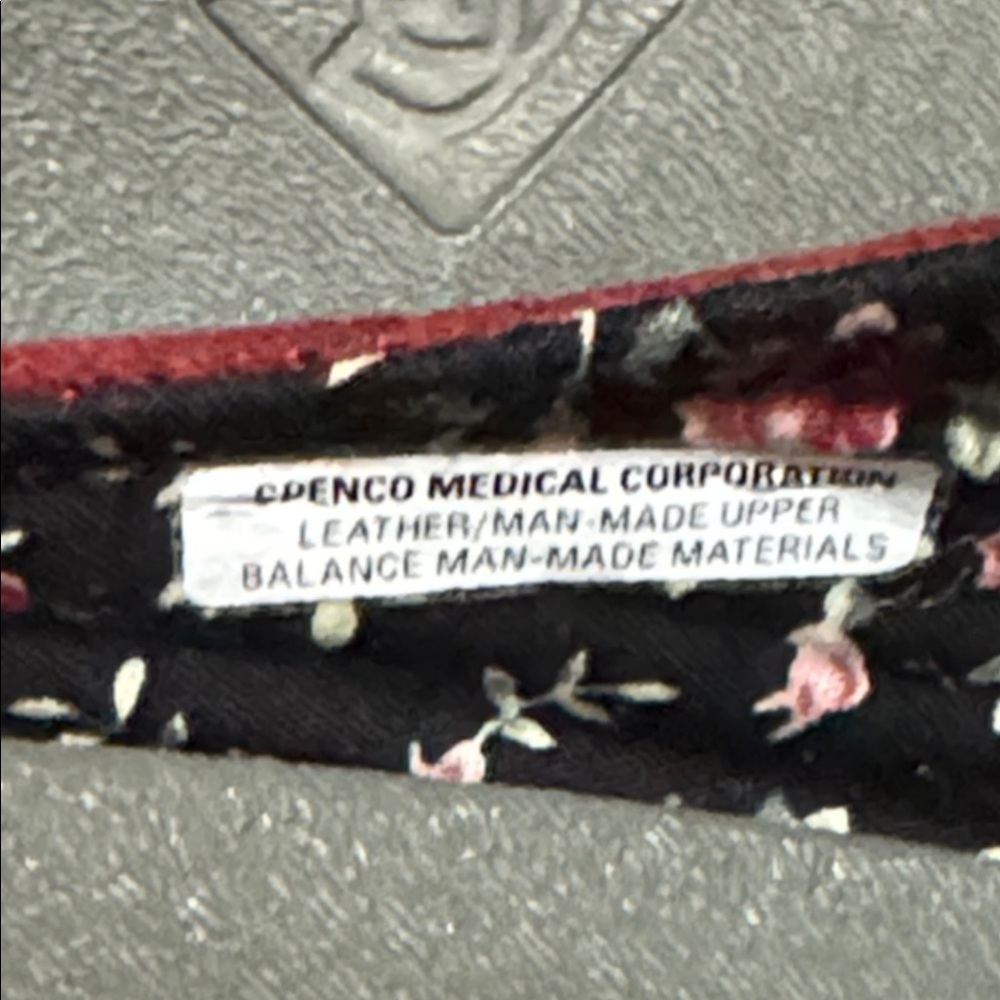 Spenco Alicia Red Floral Slip on Clog Mules  W’s 5 - Picture 5 of 5